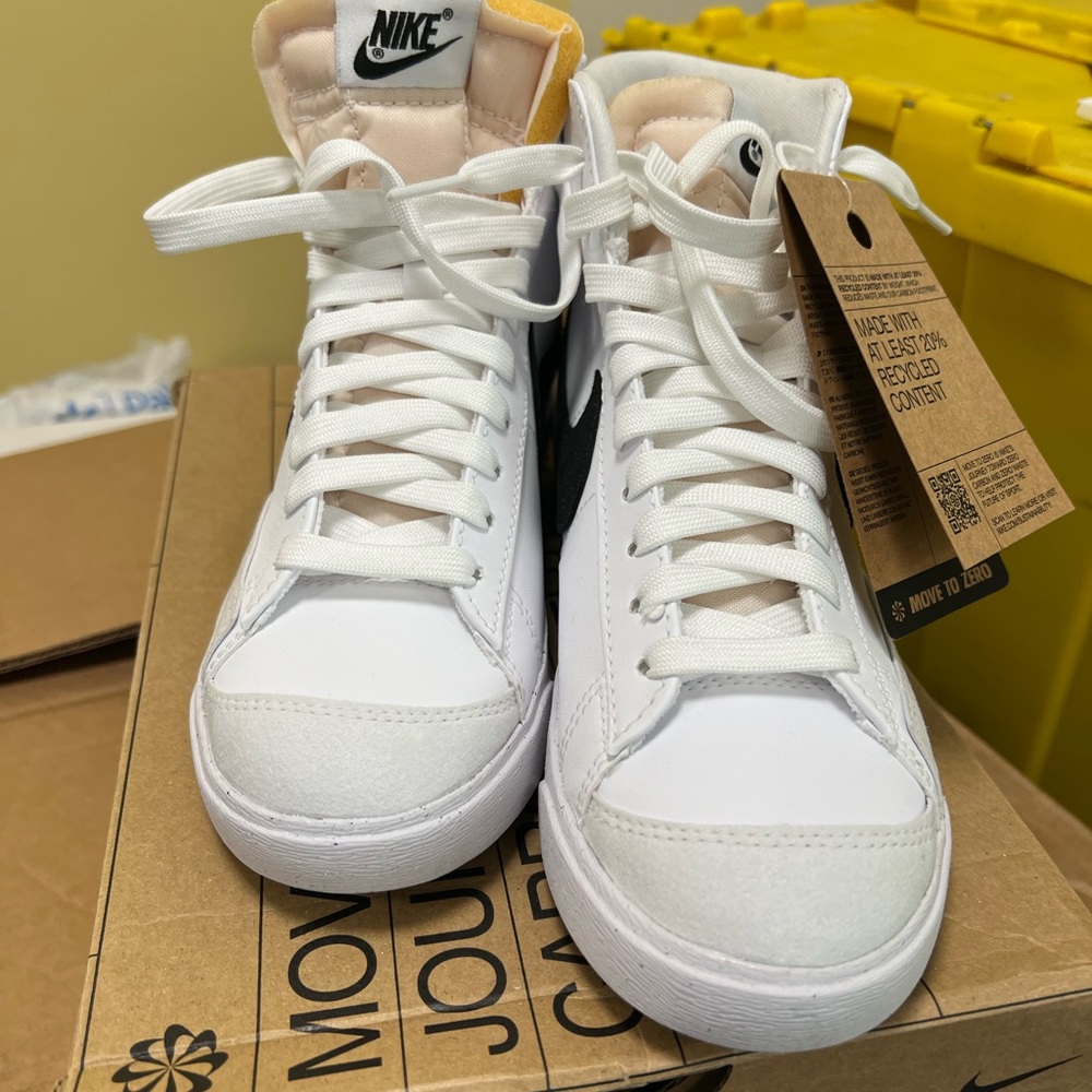 Brand new. Still with tags. Nike women’s blazer mid NEXT NATURE.